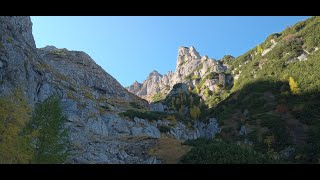 Vedere panoramica din poiana Lespezi Bucegi V Malinului 10 oct 2024 [upl. by Chessa]