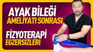 Ayak Bileği Ameliyatı Sonrası Egzersizler [upl. by Jacky429]