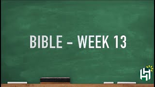 CC Cycle 3 Bible Week 13 [upl. by Gloria]