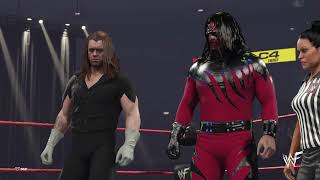 Brothers Of Destruction Vs Hart Foundation Wwe 2k23 [upl. by Ahtnahc]