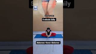 fatloss from abdomen lower abdomen at the same time aarogyabypreeti weightlossjourney abdomen [upl. by Nyliret]