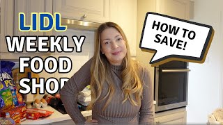 LIDL GROCERY HAUL  FAMILY OF 5 MEAL PLAN  Is Lidl the cheapest [upl. by Yeslek]