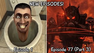 Skibidi Toilet 1  77 Part 3 All Episodes 60 FPS REMASTERED Upgraded Titan TV MAN Episode 78 [upl. by Chute335]