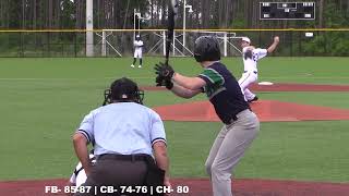 Mills Carrillo  RHP Wesley Chapel HS FL  52022 [upl. by Harte]