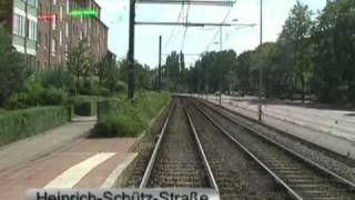 Straßenbahn Rostock linia 5 czIII [upl. by Hodess]