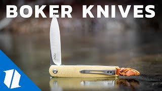 The Best Boker Pocket Knives In 2020 At Blade HQ  Knife Banter S2 Ep 35 [upl. by Auston]