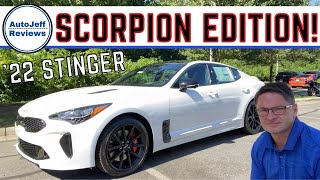 First Look at 2022 KIA Stinger GT2  Scorpion Package WOW [upl. by Aratnahs]