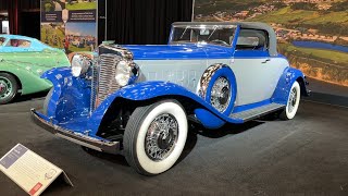 1932 Marmon Sixteen Convertible Coupe  Walkaorund [upl. by Neras]