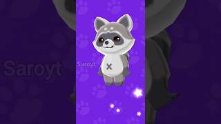 RACCOON BUDDY 🥳😱pkxd shorts [upl. by Nimzay]