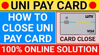 how to close uni card  How to Close unipay 13rd Credit Card [upl. by Brighton]