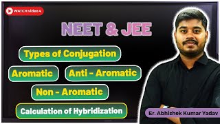 Organic Chemistry Conjugation  Aromaticity  Hybridization  NEET amp JEE class 11  Simple classes [upl. by Lacram]