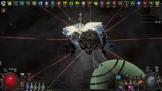 Path of Exile Settlers Of Kalguur 325  MultiMirror Lightning Arrow T17 Ambush [upl. by Anailuy]