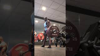 Paused Sumo DLs back off set 33 x 4 reps 220kg [upl. by Roskes]