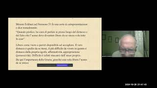 Giovanni Nocentini ospite « 𝐌𝐞𝐢𝐬𝐭𝐞𝐫 𝐄𝐜𝐤𝐡𝐚𝐫𝐭 𝐬𝐩𝐢𝐫𝐢𝐭𝐮𝐚𝐥𝐢𝐭𝐚̀ 𝐞 𝐦𝐢𝐬𝐭𝐢𝐜𝐢𝐬𝐦𝐨 » [upl. by Eniamrahs102]