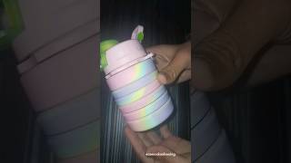 Collapsible Water Bottle  Foldable Bottle aneeskunboxing shorts [upl. by Inez]