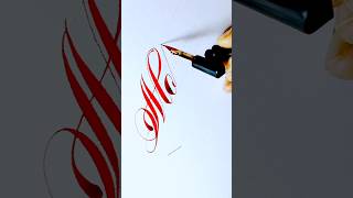 Modern English writing calligraphy ✒️ cursive 🖋️shorts ytshorts youtubeshorts art creative [upl. by Thorrlow]