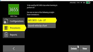 AVS 3655  UT  Demo  Sonatest WAVE  General Operation [upl. by Dedra]