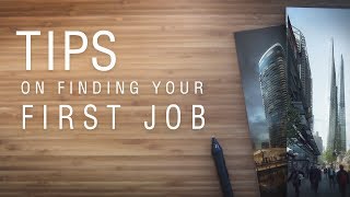 TIPS ON FINDING YOUR FIRST JOB IN ARCHVIZARCHITECTURE [upl. by Ellehsim]