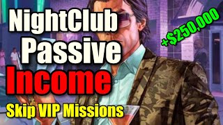 GTA Online Nightclub Passive Income Skip Missions Trick [upl. by Nels]