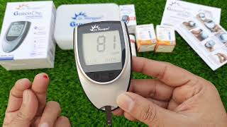 Dr Morepen BG03 Blood Glucose Meter  How to Test Blood Glucose Sugar Levels at Home [upl. by Munford]