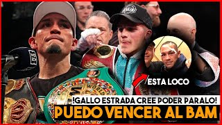 El GALLO ESTRADA cree poder acabar con el invicto del BAM RODRIGUEZ [upl. by Iruahs]