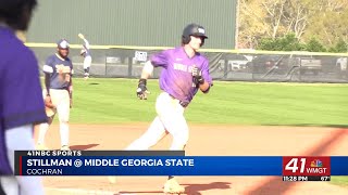 HIGHLIGHTS Stillman at Middle Georgia Baseball [upl. by Ardnalak]