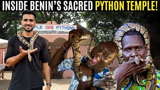 Secrets of Snake worship WHY do people worship PYTHONS in Africa Ouidah 🇧🇯 [upl. by Liv717]