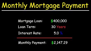 How To Calculate Your Mortgage Payment [upl. by Alpers]