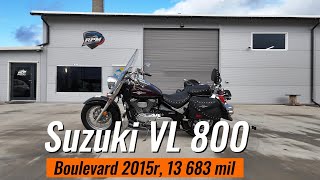 2015 SUZUKI VL800TL5 BOULEVARD C50T [upl. by Jessy]