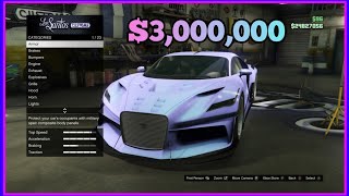 GTA 5 Online  NEW 3000000 Truffade Thrax CUSTOMIZATION Diamond Casino [upl. by Ardnuhs]