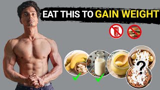 5 TOP Foods For FAST GAINING  Skinny  Hard gainer [upl. by Ainolopa]