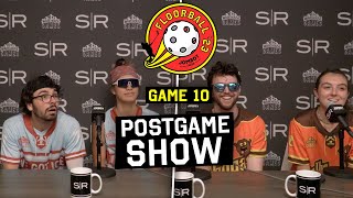 Postgame Show  Game 10  Floorball 2 [upl. by Inalaek943]