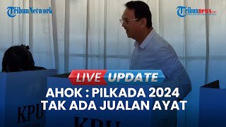 🔴LIVE UPDATE PORTRAIT Ahok Ajak 2 Anaknya ke TPS Ingin Ajarkan Politik Sejak Dini [upl. by Buff]