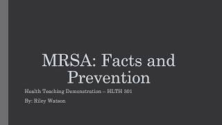 MRSA Methicillinresistant Staphylococcus aureus Prevalence Facts Symptoms amp Care [upl. by Benedikt]