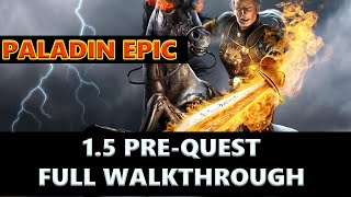 Paladin Epic 15 PreQuest Walkthrough Everquest TLP [upl. by Kirre]