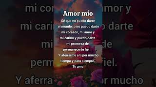 Te Amo mucho amor mío [upl. by Bland]