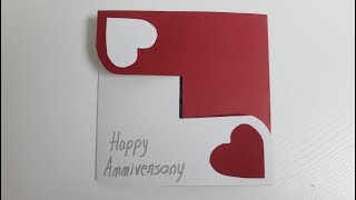 Anniversary card for mum and dad  Beautiful anniversary cards [upl. by Fabiano]