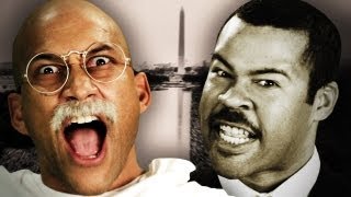 Gandhi vs Martin Luther King Jr Epic Rap Battles of History [upl. by Gnes]