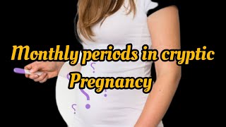 Cryptic Pregnancy Periods Is it a real period How to know the difference crypticpregnancy [upl. by Watters828]