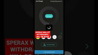 Spearx Wallet Withdrawal Will Be Soon [upl. by Warga]