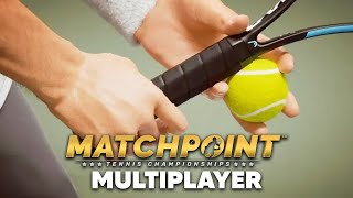 the MOST INTENSE Tennis Match Ever  Matchpoint Tennis Championships Multiplayer [upl. by Halilad]