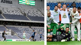 HELA SISTA Delen Av Matchen Mellan Hammarby amp Djurgården [upl. by Patrich]