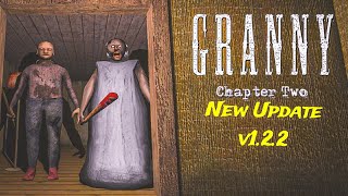 Granny Chapter 2 New Update With Chase Music  Door Escape Full Gameplay [upl. by Arteid]