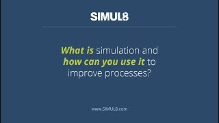 What is simulation Why is it used for decisionmaking [upl. by Cohlier815]