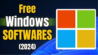 TOP 10 Best FREE 🔥Must Have Software For Windows Laptop amp Desktop ⚡️2024 [upl. by Cadmar268]