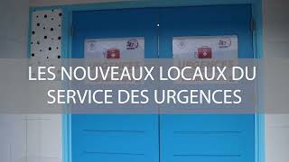 Les nouveaux locaux des Urgences CMGC [upl. by Nerty]