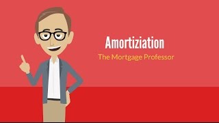 Amortization The Mortgage Professor 5 [upl. by Eatnahc]