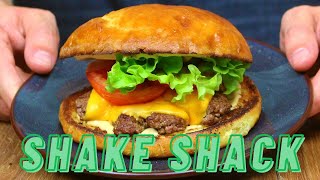 SHAKE SHACK Burger Rezept  So simpel so lecker [upl. by Yemorej]