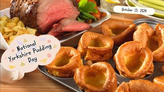 National Yorkshire Pudding Day [upl. by Learsi]