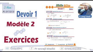 Devoir 1 modèle 2 Exercices [upl. by Schuman461]